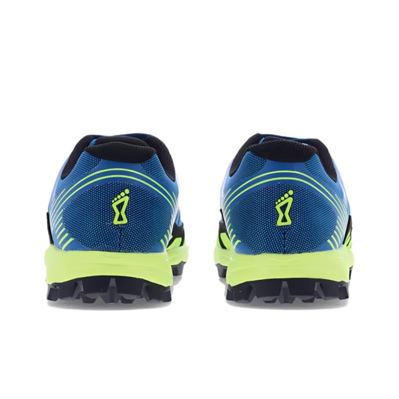 INOV-8 Cushioned Slip-Resistant Low-Top Trail Running Running Shoes Women's Blue Yellow-3