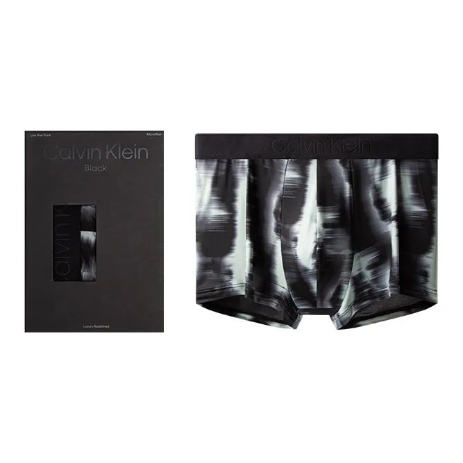 CALVIN KLEIN Underpants Men's 1 Pack Smudge Black-0