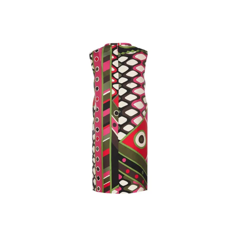 EMILIO PUCCI Vivara print Silk Minidress-1