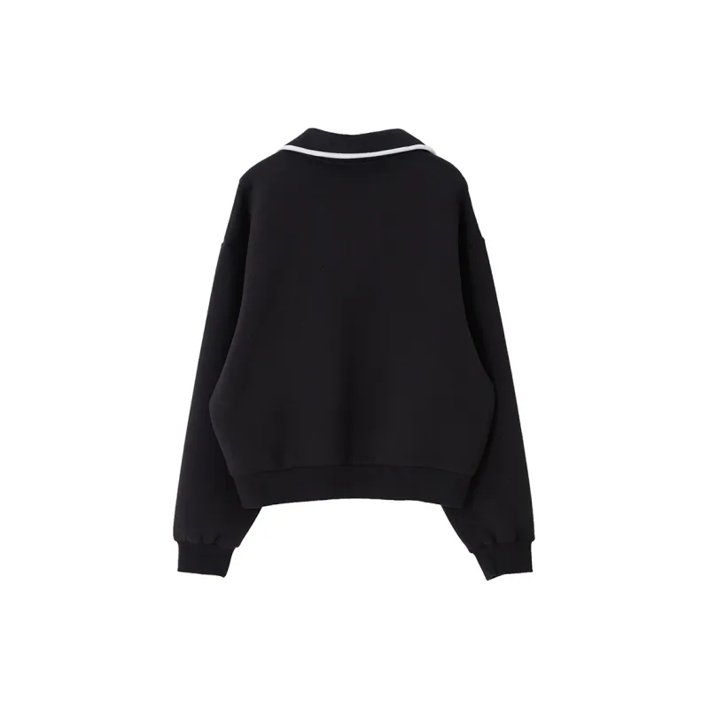 SOON FLOWER Sweatshirt Women's Black-1