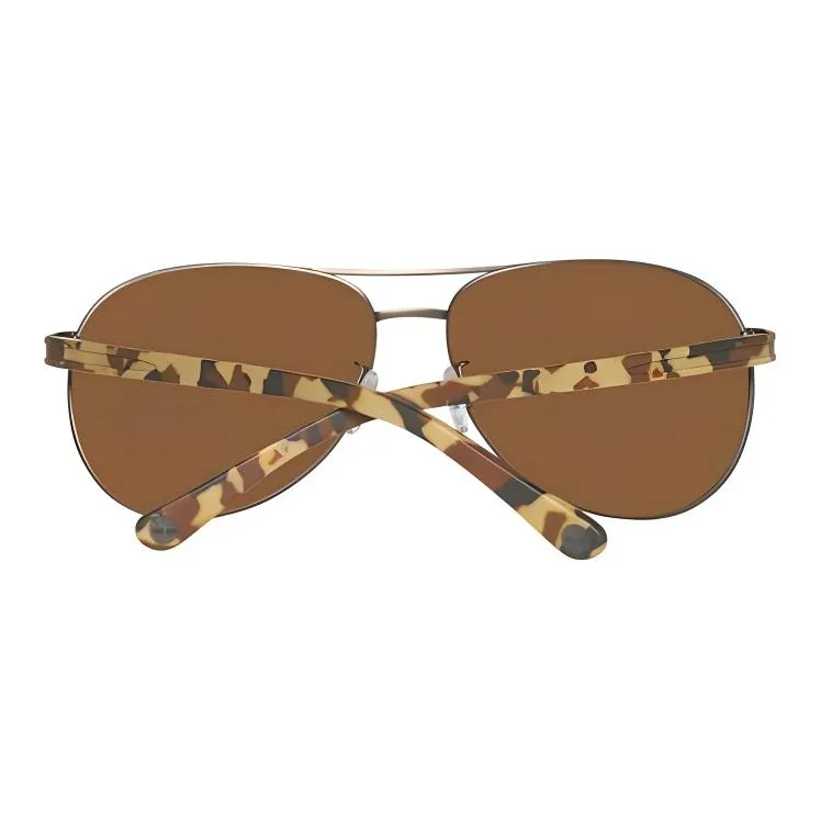 Timberland Metal Polycarbonate Aviator Sunglasses Men's Silver-2