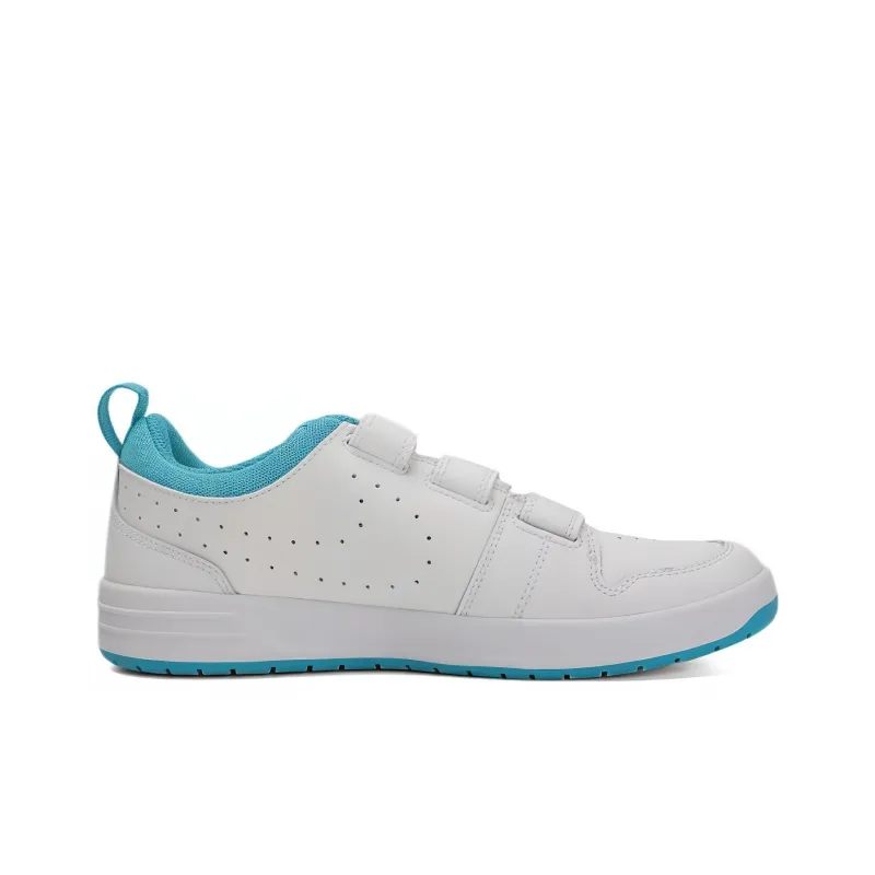 Nike Pico 5 Slip-Resistant Low-Top Skateboard Shoes Women's White Indigo Green-1