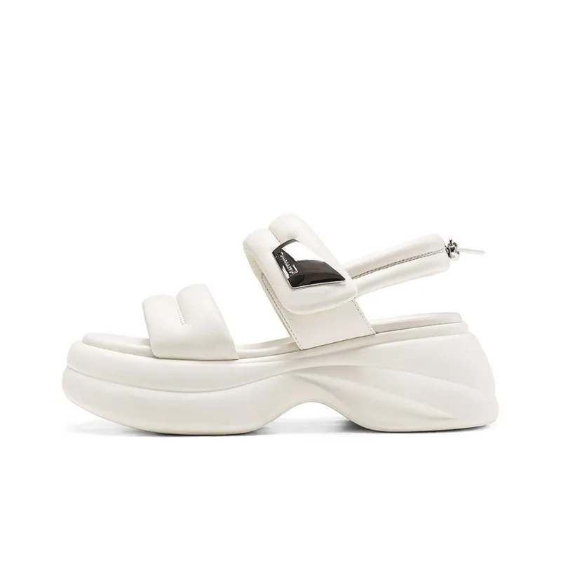 BOSSSUNWEN One Strap Sandals 6.5cm Women's-5