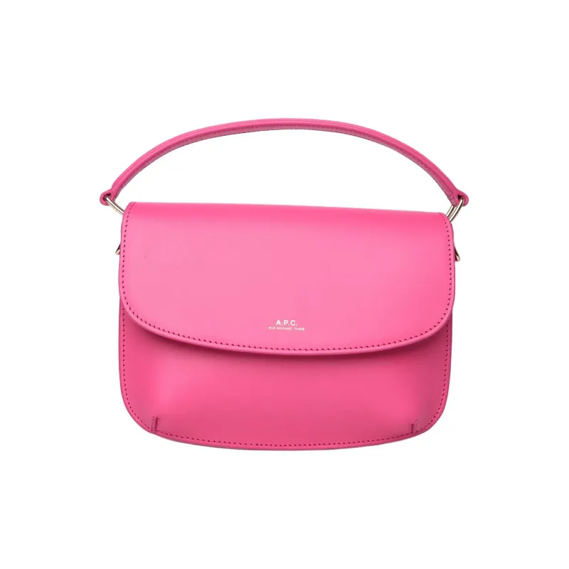 A.P.C Sarah Logo Detailed Mini Shoulder Bag-0