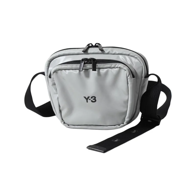 Y 3 Polyester Shoulder Bag Crossbody Bag Regular Men's Gray-2
