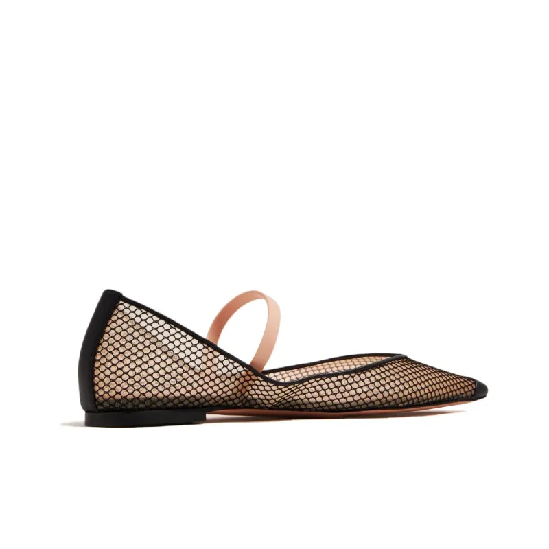 Pīferi Tremaine Mesh Ballerina Shoes-3