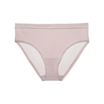 Victoria's Secret CURVY COUTURE Sheer Mesh High Cut Brief PantyBark Underpants Women's 1 Pack Light Purple