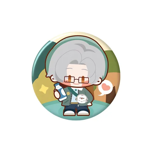 MIHOYO Book Of Undetermined Events Yoyo Time Collection Chibi Mini Tinplate Badge Set Badges