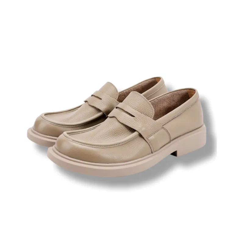 Brounvanm Loafers Men Apricot-6