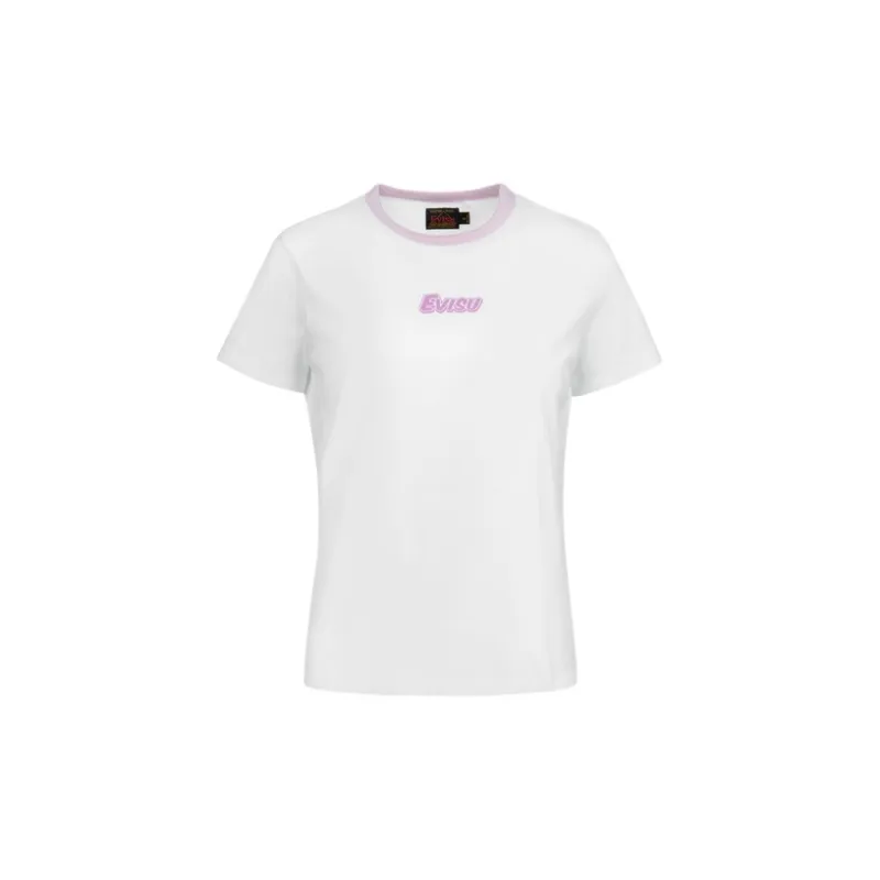 EVISU T Shirts Women's White-1