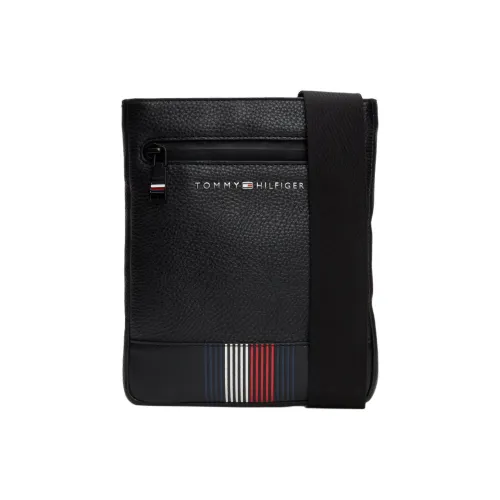Tommy Hilfiger Polyurethane Shoulder Bag Crossbody Bag Mini Men's Black