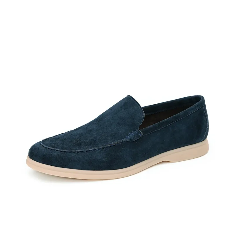 ASTON M.JAZZ Loafers Men Dark Blue/Dark Gray/Dark Coffee-1