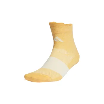 Adidas RUNNING X SUPERNOVA SOCKS Mid Calf Socks Unisex 1 Pack Yellow/Ivory White