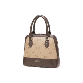YZUE Leather Handbags Shoulder Bag Crossbody Bag Mom Bag Women's Coffee