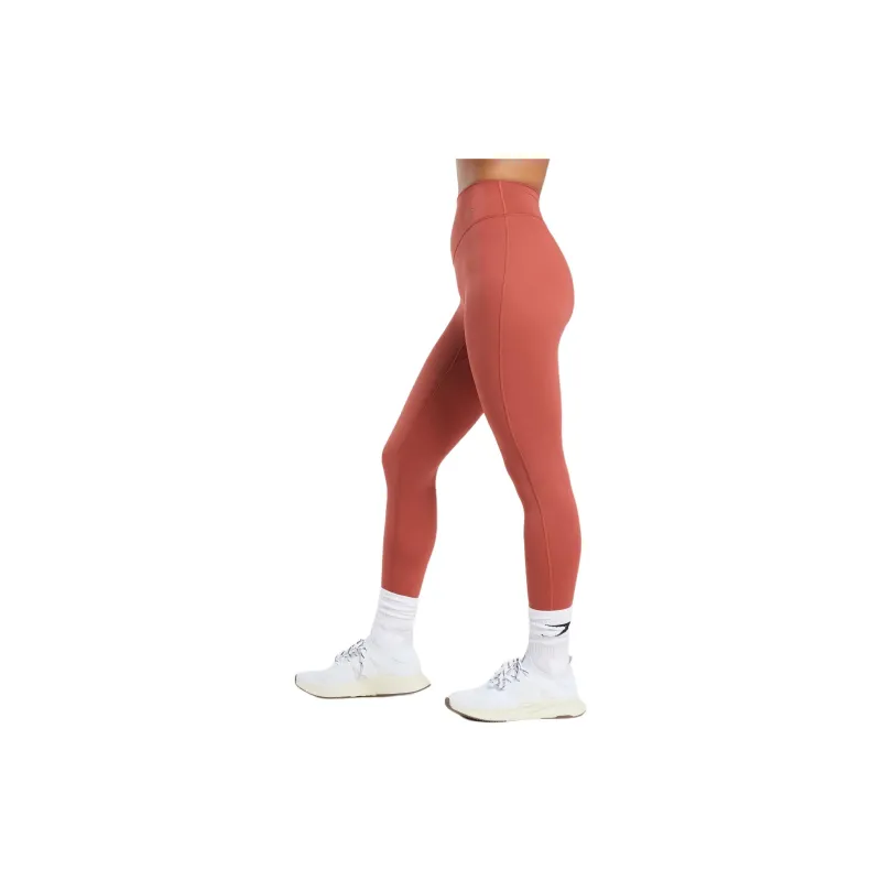GYMSHARK Leggings Women's Rusty Red-2