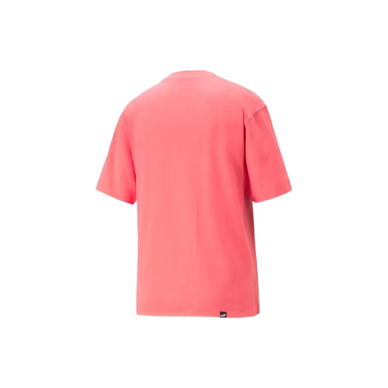 PUMA T Shirts Women's Heart Red-1