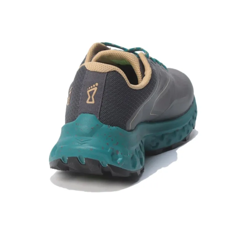 INOV-8 Cushioning Anti-Slip Wear-Resistant Breathability Low-Top Hiking Shoes Women's Gray Blue-3