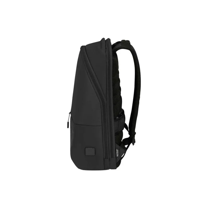 SAMSONITE Recycled PET Polyester With Polyurethane Laptop Bag Backpack Women's Black-1