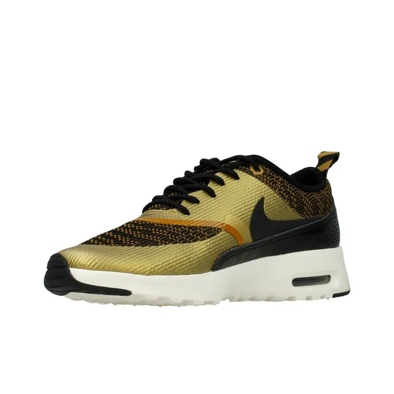 Nike Air Max Thea Jacquard Bronzine Black Women's-2