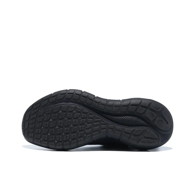 BMAI Pioneers Thick Tao EVA Blended PEBA Thickened Midsole Mid-Top Running Shoes Men's Night Black-5