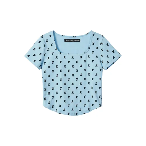 Rest&Recreation T-Shirts Women's Sky Blue/Heavenly Blue