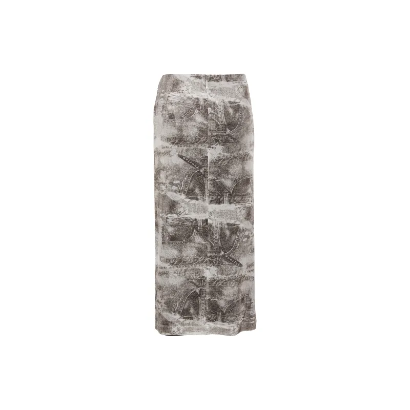 ONLY Denim Long Skirts Women's-5