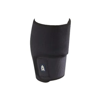 AQ Running Soccer Badminton Leg Guards Black Sponge TOK Fabric & Mold-Resistant Antibacterial Cloth Men's