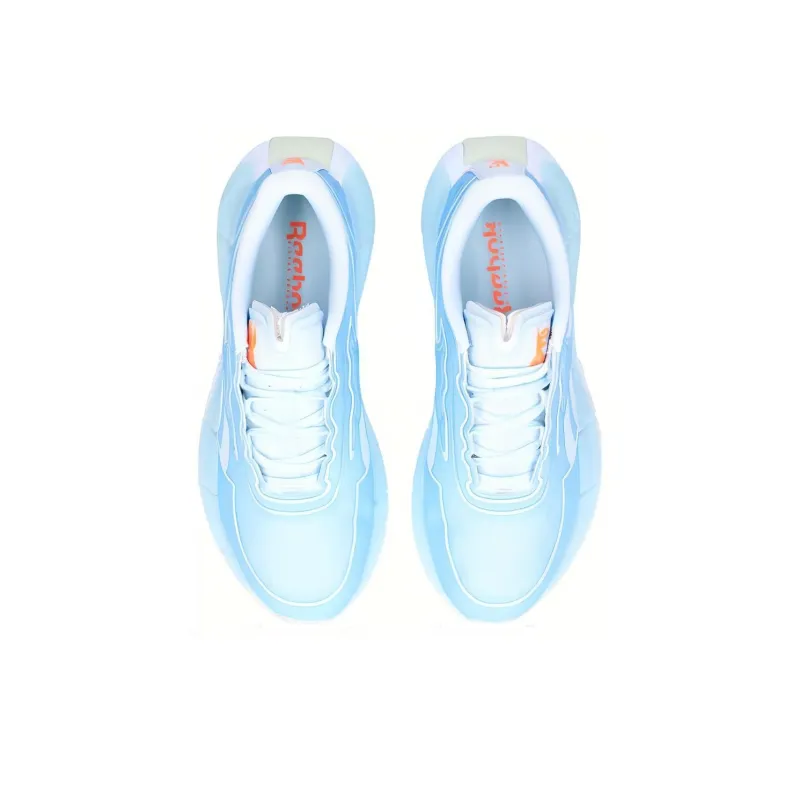 Victoria Beckham x Reebok Zig Kinetica Abrasion Resistant Breathable Low Top Running Shoes Unisex Blue-2