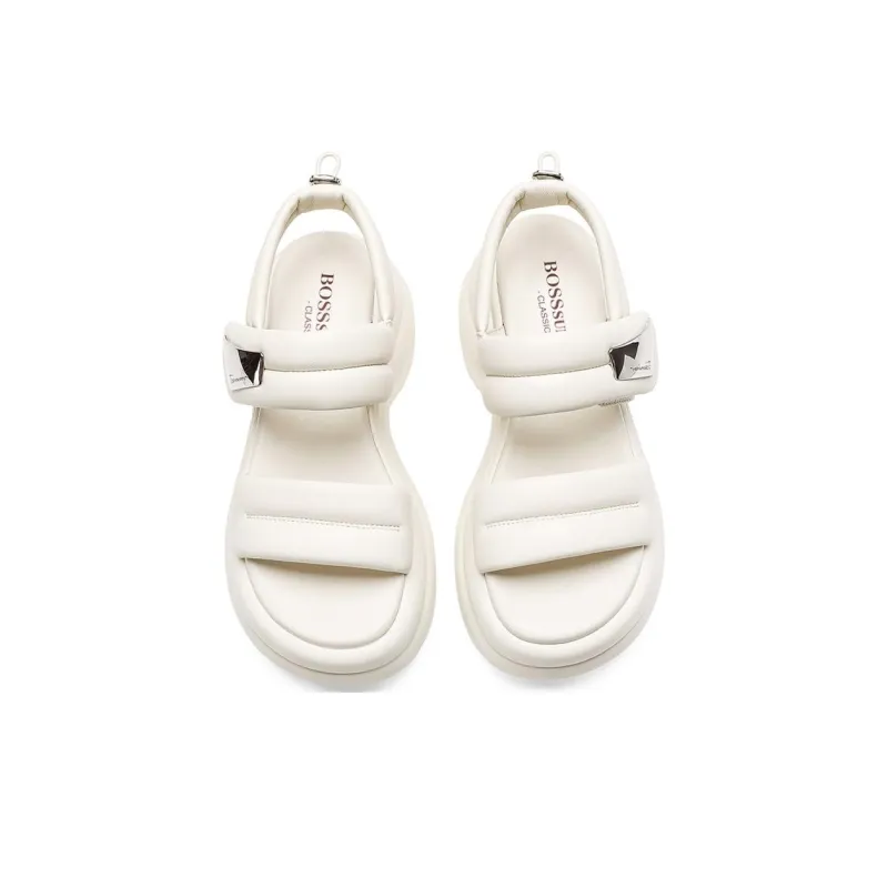BOSSSUNWEN One Strap Sandals 6.5cm Women's-8