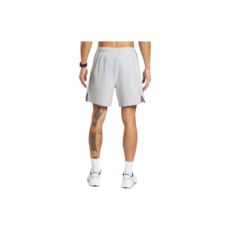 GYMSHARK APEX 7' HYBRID SHORTS Casual Shorts Men's Light Gray-1