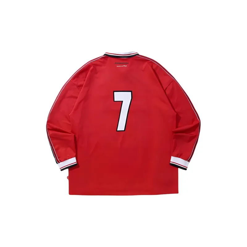 Umbro x OVER THE PITCH SS24 Soccer Jerseys Unisex Red Black-1