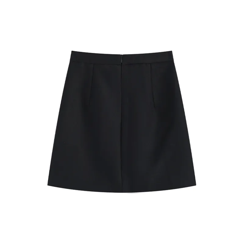Garbege Half Length Skirt Women's-4