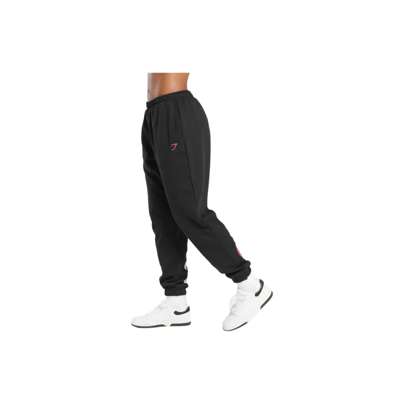 GYMSHARK Knitted Sports Pants Women's Black-2