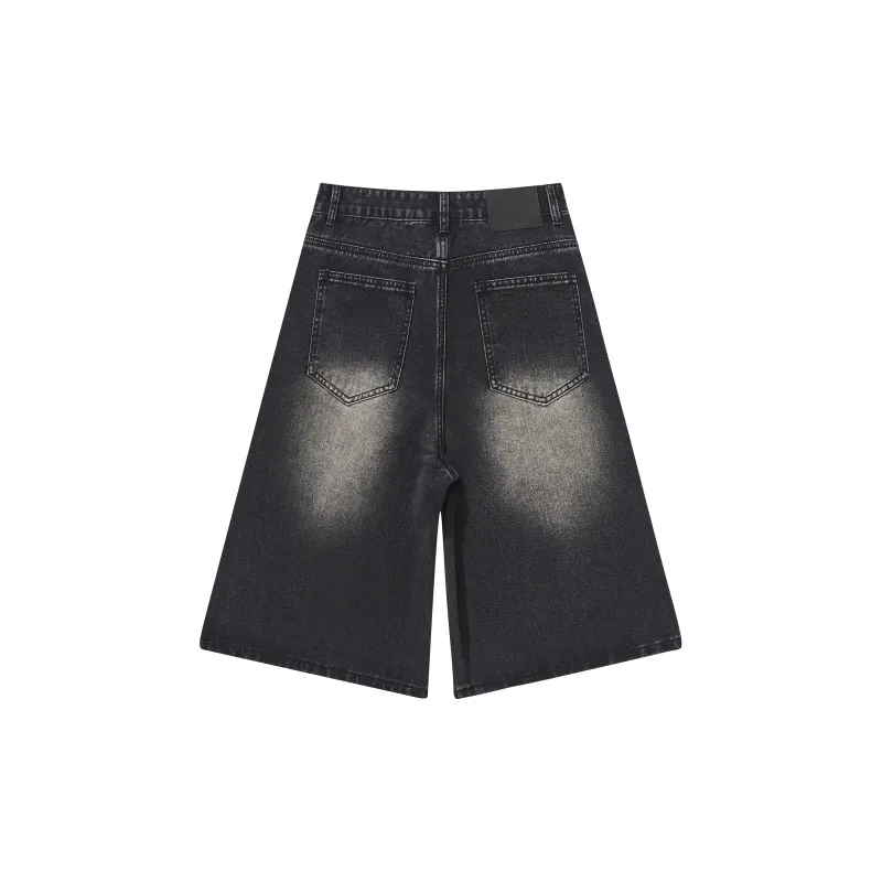 HARSH AND CRUEL Shorts Unisex Smoke Gray-1