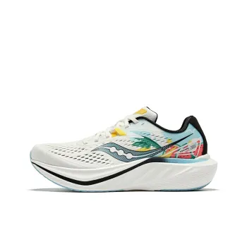 Saucony Slay 2 Coverage Low Top Running Shoes Unisex White Blue Black