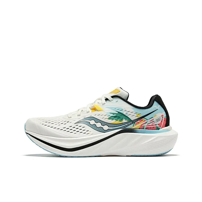 Saucony Slay 2 Coverage Low Top Running Shoes Unisex White Blue Black-0