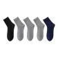 Black+Heather Gray *3+Royal Blue
