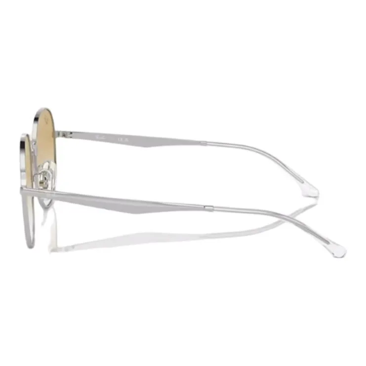 RayBan Round Sunglasses Unisex Silver-2