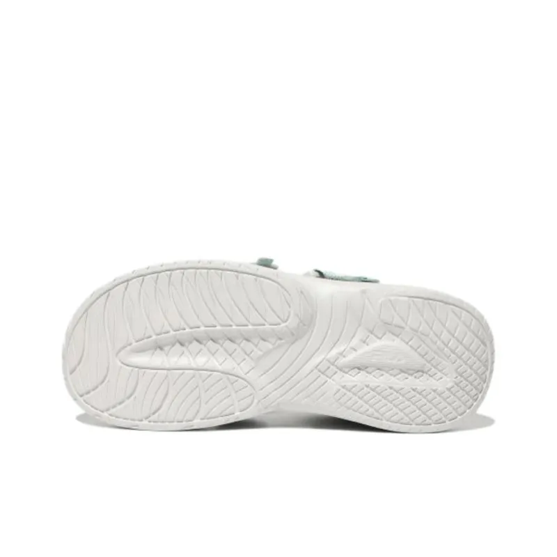 FILA Beach Sandals Unisex White Blue Korean Style-4