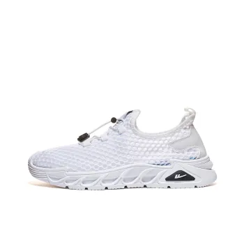 WARRIOR Running Shoes Men Low Top White