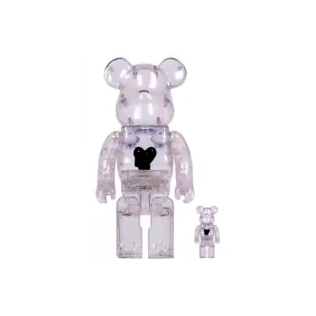 BE@RBRICK Black Heart EU Innersect Limited Edition Trendy Figures