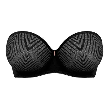 Victoria's Secret FREYA Tailored Underwire Strapless Bra Black Bra Women's 1 Pack Black