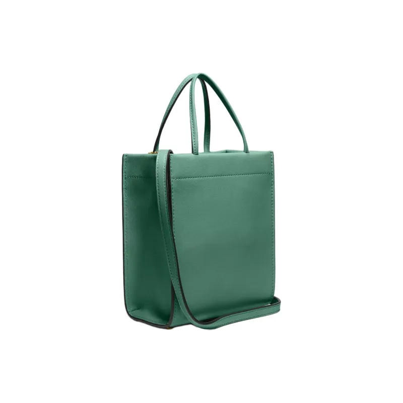 COACH Cashin Glove Tanning Tote Bag Shopping Bag Handbag Shoulder Bag Crossbody Bag Mini Women's Brass & Bright Green-1