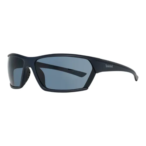 Timberland Plastic Irregular Shape Sunglasses Men's Black