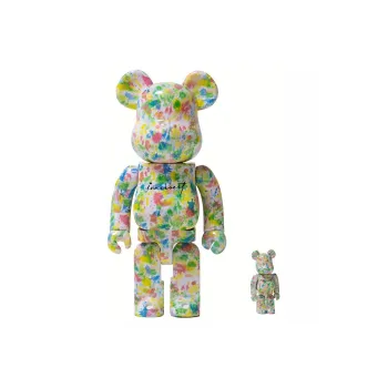 BE@RBRICK Innersect Graffiti Floral Trendy Figures