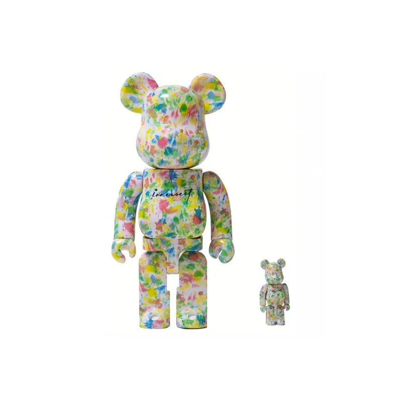 BE@RBRICK Innersect Graffiti Floral Trendy Figures-0