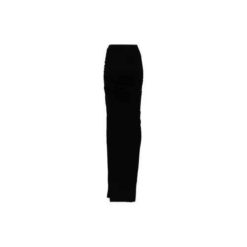 RICK OWENS Casual Long Skirts Women's Black