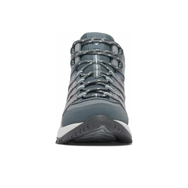 Columbia Strata Trail Wear resistant And Lightweight Mid Top Trekking Shoes Women's Gray-3