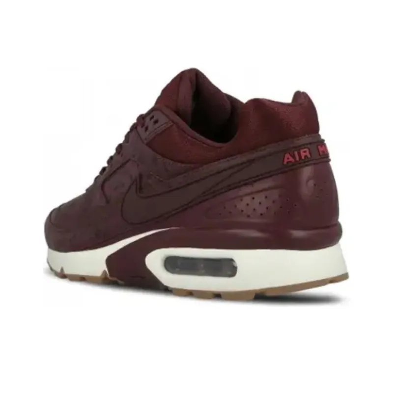 Nike Air Max Bw Premium Night Maroon Noble Red Women's-2