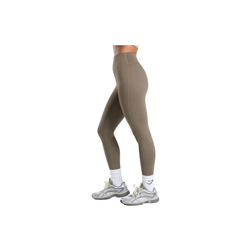 GYMSHARK Leggings Women's Brushed Brown-2